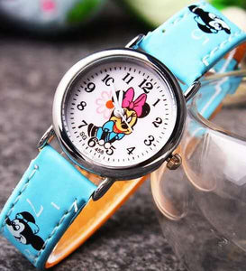 New mini children's cartoon Disney Mickey Mouse print strap cute fashion quartz watch girl watch