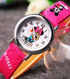 New mini children's cartoon Disney Mickey Mouse print strap cute fashion quartz watch girl watch