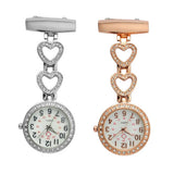 Fashion Women Pocket Watch Clip-on Heart/Five-pointed Star Pendant Hang