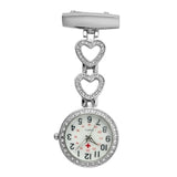 Fashion Women Pocket Watch Clip-on Heart/Five-pointed Star Pendant Hang
