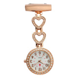 Fashion Women Pocket Watch Clip-on Heart/Five-pointed Star Pendant Hang