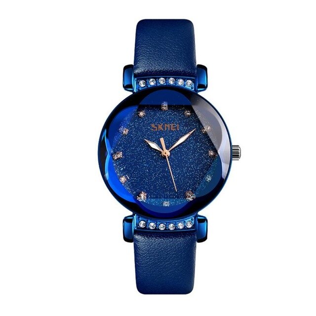 SKMEI Watches Celebrity Innovative Flower Girl Steel Belt