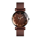 SKMEI Watches Celebrity Innovative Flower Girl Steel Belt