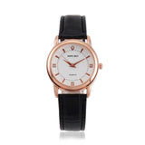 Leather Lover's Watches Simple Elegant  Waterproof Couple Watch