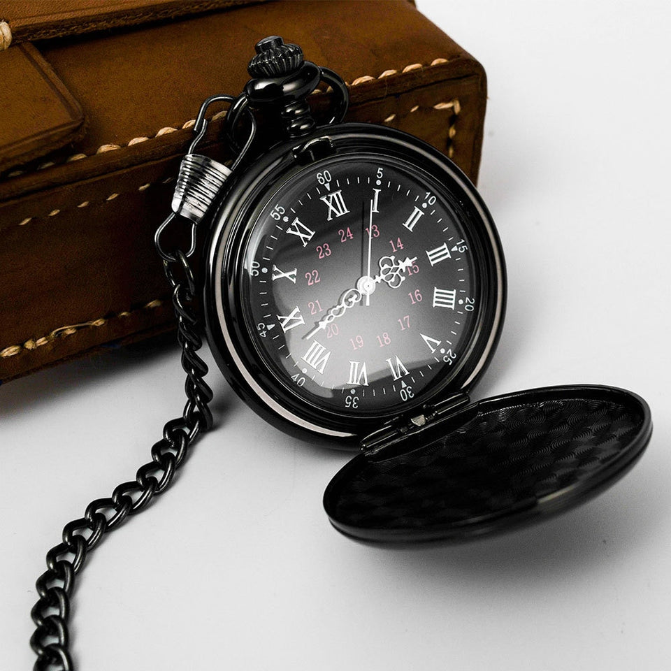 Personalized Retro Smooth Men Black