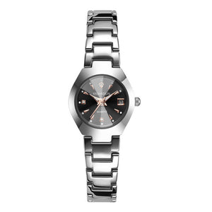 Couple Watch Rose Gold Quartz Watch Classic Unisex Stainless Steel Lover's