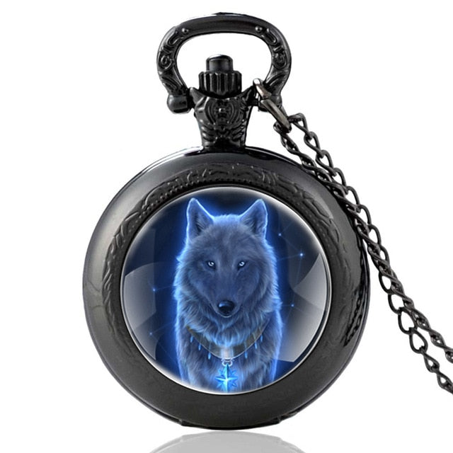 New Fashion Vintage Bronze Mysterious Wolf