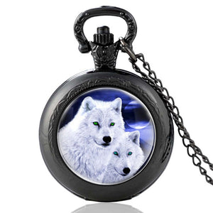 New Fashion Vintage Bronze Mysterious Wolf