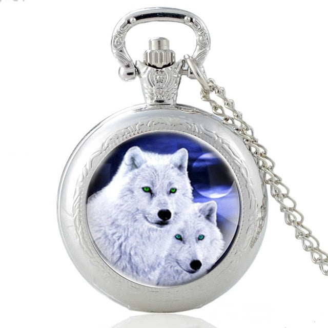 New Fashion Vintage Bronze Mysterious Wolf