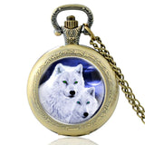 New Fashion Vintage Bronze Mysterious Wolf