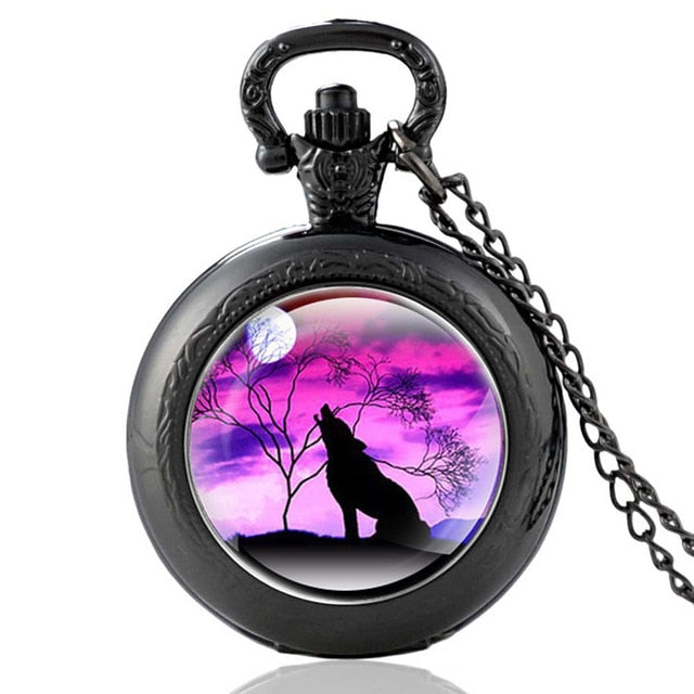 New Fashion Vintage Bronze Mysterious Wolf