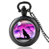 New Fashion Vintage Bronze Mysterious Wolf