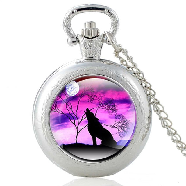 New Fashion Vintage Bronze Mysterious Wolf