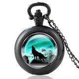 New Fashion Vintage Bronze Mysterious Wolf