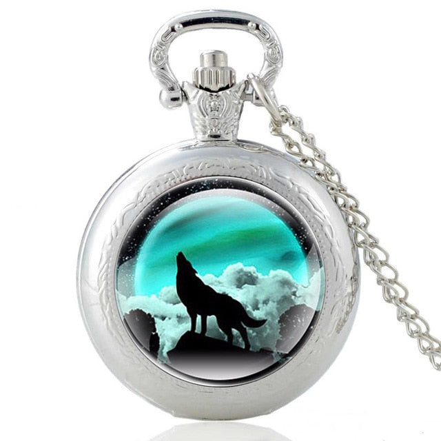 New Fashion Vintage Bronze Mysterious Wolf