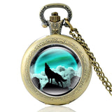 New Fashion Vintage Bronze Mysterious Wolf