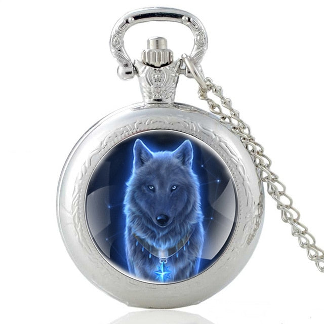 New Fashion Vintage Bronze Mysterious Wolf