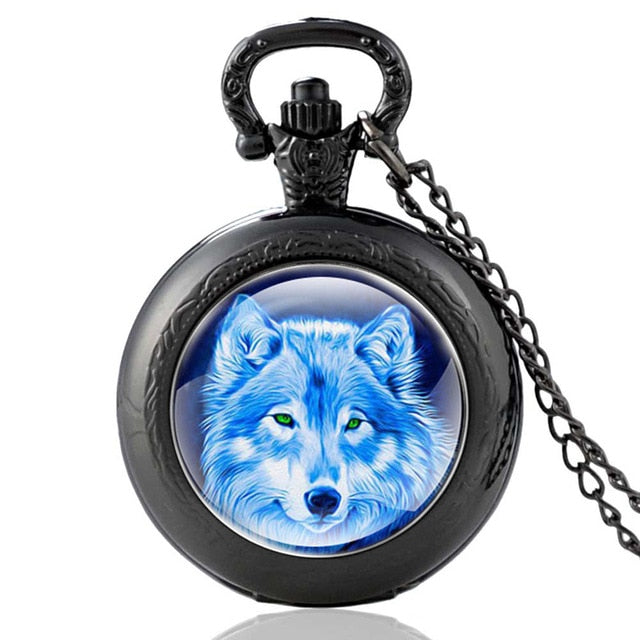 New Fashion Vintage Bronze Mysterious Wolf